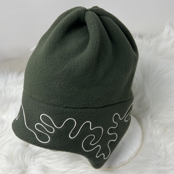Hat ATTACK Fleece Hat Women’s One size Green With Embroidery main image 6